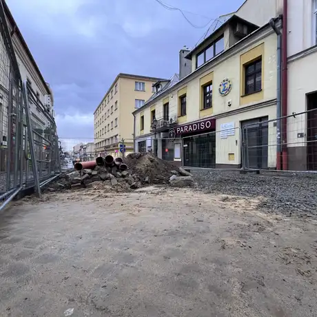 Przebudowa ul. Grunwaldzkiej w Rzeszowie [grudzień 2023] - fot 8